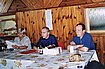 Karel na setkání v Morkovicích 2003 (uprostřed)